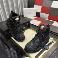 Cheap Versace High Tops Shoes For Men #1380516 Replica Wholesale [$88.00 USD] [ITEM#1380516] on Replica Versace High Tops Shoes
