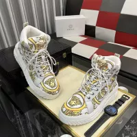 Cheap Versace High Tops Shoes For Men #1380517 Replica Wholesale [$88.00 USD] [ITEM#1380517] on Replica Versace High Tops Shoes