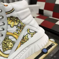 Cheap Versace High Tops Shoes For Men #1380517 Replica Wholesale [$88.00 USD] [ITEM#1380517] on Replica Versace High Tops Shoes