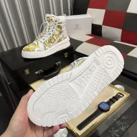 Cheap Versace High Tops Shoes For Men #1380517 Replica Wholesale [$88.00 USD] [ITEM#1380517] on Replica Versace High Tops Shoes