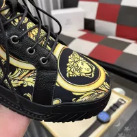 Cheap Versace High Tops Shoes For Men #1380518 Replica Wholesale [$88.00 USD] [ITEM#1380518] on Replica Versace High Tops Shoes