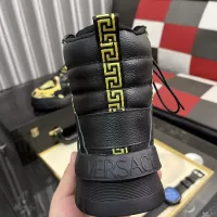 Cheap Versace High Tops Shoes For Men #1380518 Replica Wholesale [$88.00 USD] [ITEM#1380518] on Replica Versace High Tops Shoes
