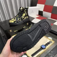 Cheap Versace High Tops Shoes For Men #1380518 Replica Wholesale [$88.00 USD] [ITEM#1380518] on Replica Versace High Tops Shoes