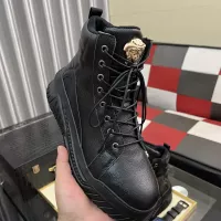 Cheap Versace High Tops Shoes For Men #1380519 Replica Wholesale [$88.00 USD] [ITEM#1380519] on Replica Versace High Tops Shoes