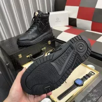 Cheap Versace High Tops Shoes For Men #1380519 Replica Wholesale [$88.00 USD] [ITEM#1380519] on Replica Versace High Tops Shoes