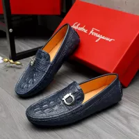 Cheap Salvatore Ferragamo Leather Shoes For Men #1380524 Replica Wholesale [$76.00 USD] [ITEM#1380524] on Replica Salvatore Ferragamo Leather Shoes