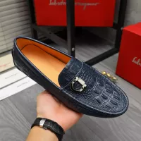 Cheap Salvatore Ferragamo Leather Shoes For Men #1380524 Replica Wholesale [$76.00 USD] [ITEM#1380524] on Replica Salvatore Ferragamo Leather Shoes