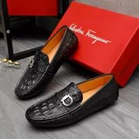 Cheap Salvatore Ferragamo Leather Shoes For Men #1380525 Replica Wholesale [$76.00 USD] [ITEM#1380525] on Replica Salvatore Ferragamo Leather Shoes