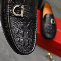 Cheap Salvatore Ferragamo Leather Shoes For Men #1380525 Replica Wholesale [$76.00 USD] [ITEM#1380525] on Replica Salvatore Ferragamo Leather Shoes