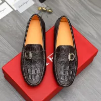 Cheap Salvatore Ferragamo Leather Shoes For Men #1380526 Replica Wholesale [$76.00 USD] [ITEM#1380526] on Replica Salvatore Ferragamo Leather Shoes