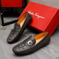 Cheap Salvatore Ferragamo Leather Shoes For Men #1380526 Replica Wholesale [$76.00 USD] [ITEM#1380526] on Replica Salvatore Ferragamo Leather Shoes