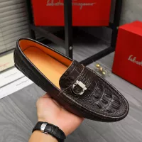 Cheap Salvatore Ferragamo Leather Shoes For Men #1380526 Replica Wholesale [$76.00 USD] [ITEM#1380526] on Replica Salvatore Ferragamo Leather Shoes