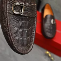Cheap Salvatore Ferragamo Leather Shoes For Men #1380526 Replica Wholesale [$76.00 USD] [ITEM#1380526] on Replica Salvatore Ferragamo Leather Shoes