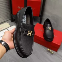 Cheap Salvatore Ferragamo Leather Shoes For Men #1380528 Replica Wholesale [$98.00 USD] [ITEM#1380528] on Replica Salvatore Ferragamo Leather Shoes