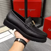 Cheap Salvatore Ferragamo Leather Shoes For Men #1380528 Replica Wholesale [$98.00 USD] [ITEM#1380528] on Replica Salvatore Ferragamo Leather Shoes
