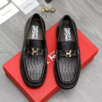 Cheap Salvatore Ferragamo Leather Shoes For Men #1380529 Replica Wholesale [$98.00 USD] [ITEM#1380529] on Replica Salvatore Ferragamo Leather Shoes