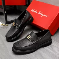 Cheap Salvatore Ferragamo Leather Shoes For Men #1380529 Replica Wholesale [$98.00 USD] [ITEM#1380529] on Replica Salvatore Ferragamo Leather Shoes