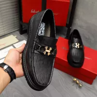 Cheap Salvatore Ferragamo Leather Shoes For Men #1380529 Replica Wholesale [$98.00 USD] [ITEM#1380529] on Replica Salvatore Ferragamo Leather Shoes
