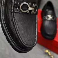 Cheap Salvatore Ferragamo Leather Shoes For Men #1380531 Replica Wholesale [$98.00 USD] [ITEM#1380531] on Replica Salvatore Ferragamo Leather Shoes