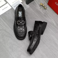 Cheap Salvatore Ferragamo Leather Shoes For Men #1380537 Replica Wholesale [$98.00 USD] [ITEM#1380537] on Replica Salvatore Ferragamo Leather Shoes