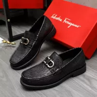 Cheap Salvatore Ferragamo Leather Shoes For Men #1380538 Replica Wholesale [$98.00 USD] [ITEM#1380538] on Replica Salvatore Ferragamo Leather Shoes