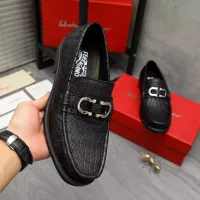 Cheap Salvatore Ferragamo Leather Shoes For Men #1380538 Replica Wholesale [$98.00 USD] [ITEM#1380538] on Replica Salvatore Ferragamo Leather Shoes