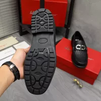 Cheap Salvatore Ferragamo Leather Shoes For Men #1380538 Replica Wholesale [$98.00 USD] [ITEM#1380538] on Replica Salvatore Ferragamo Leather Shoes