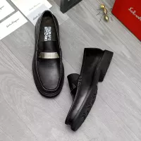 Cheap Salvatore Ferragamo Leather Shoes For Men #1380543 Replica Wholesale [$96.00 USD] [ITEM#1380543] on Replica Salvatore Ferragamo Leather Shoes