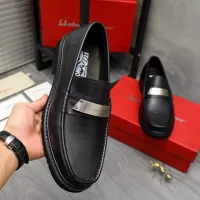 Cheap Salvatore Ferragamo Leather Shoes For Men #1380543 Replica Wholesale [$96.00 USD] [ITEM#1380543] on Replica Salvatore Ferragamo Leather Shoes