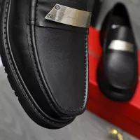 Cheap Salvatore Ferragamo Leather Shoes For Men #1380543 Replica Wholesale [$96.00 USD] [ITEM#1380543] on Replica Salvatore Ferragamo Leather Shoes