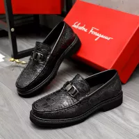 Cheap Salvatore Ferragamo Leather Shoes For Men #1380544 Replica Wholesale [$98.00 USD] [ITEM#1380544] on Replica Salvatore Ferragamo Leather Shoes