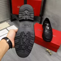 Cheap Salvatore Ferragamo Leather Shoes For Men #1380544 Replica Wholesale [$98.00 USD] [ITEM#1380544] on Replica Salvatore Ferragamo Leather Shoes