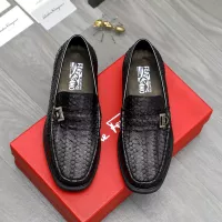 Cheap Salvatore Ferragamo Leather Shoes For Men #1380545 Replica Wholesale [$98.00 USD] [ITEM#1380545] on Replica Salvatore Ferragamo Leather Shoes