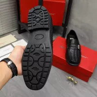 Cheap Salvatore Ferragamo Leather Shoes For Men #1380545 Replica Wholesale [$98.00 USD] [ITEM#1380545] on Replica Salvatore Ferragamo Leather Shoes