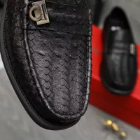 Cheap Salvatore Ferragamo Leather Shoes For Men #1380545 Replica Wholesale [$98.00 USD] [ITEM#1380545] on Replica Salvatore Ferragamo Leather Shoes