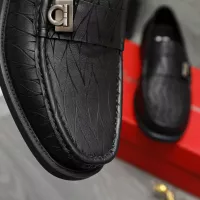 Cheap Salvatore Ferragamo Leather Shoes For Men #1380546 Replica Wholesale [$98.00 USD] [ITEM#1380546] on Replica Salvatore Ferragamo Leather Shoes