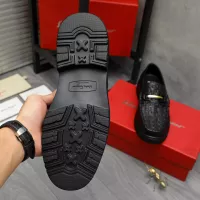 Cheap Salvatore Ferragamo Leather Shoes For Men #1380547 Replica Wholesale [$98.00 USD] [ITEM#1380547] on Replica Salvatore Ferragamo Leather Shoes