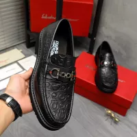 Cheap Salvatore Ferragamo Leather Shoes For Men #1380548 Replica Wholesale [$98.00 USD] [ITEM#1380548] on Replica Salvatore Ferragamo Leather Shoes