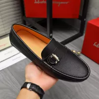 Cheap Salvatore Ferragamo Leather Shoes For Men #1380553 Replica Wholesale [$76.00 USD] [ITEM#1380553] on Replica Salvatore Ferragamo Leather Shoes