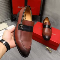 Cheap Salvatore Ferragamo Leather Shoes For Men #1380554 Replica Wholesale [$88.00 USD] [ITEM#1380554] on Replica Salvatore Ferragamo Leather Shoes