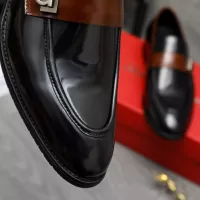 Cheap Salvatore Ferragamo Leather Shoes For Men #1380556 Replica Wholesale [$88.00 USD] [ITEM#1380556] on Replica Salvatore Ferragamo Leather Shoes