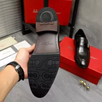 Cheap Salvatore Ferragamo Leather Shoes For Men #1380557 Replica Wholesale [$88.00 USD] [ITEM#1380557] on Replica Salvatore Ferragamo Leather Shoes