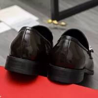 Cheap Salvatore Ferragamo Leather Shoes For Men #1380557 Replica Wholesale [$88.00 USD] [ITEM#1380557] on Replica Salvatore Ferragamo Leather Shoes