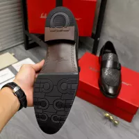 Cheap Salvatore Ferragamo Leather Shoes For Men #1380559 Replica Wholesale [$88.00 USD] [ITEM#1380559] on Replica Salvatore Ferragamo Leather Shoes