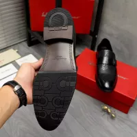 Cheap Salvatore Ferragamo Leather Shoes For Men #1380560 Replica Wholesale [$88.00 USD] [ITEM#1380560] on Replica Salvatore Ferragamo Leather Shoes