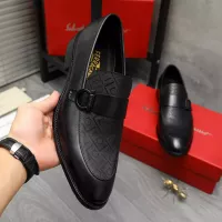Cheap Salvatore Ferragamo Leather Shoes For Men #1380561 Replica Wholesale [$88.00 USD] [ITEM#1380561] on Replica Salvatore Ferragamo Leather Shoes