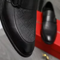 Cheap Salvatore Ferragamo Leather Shoes For Men #1380561 Replica Wholesale [$88.00 USD] [ITEM#1380561] on Replica Salvatore Ferragamo Leather Shoes
