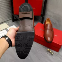Cheap Salvatore Ferragamo Leather Shoes For Men #1380562 Replica Wholesale [$88.00 USD] [ITEM#1380562] on Replica Salvatore Ferragamo Leather Shoes