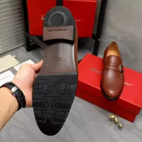 Cheap Salvatore Ferragamo Leather Shoes For Men #1380564 Replica Wholesale [$88.00 USD] [ITEM#1380564] on Replica Salvatore Ferragamo Leather Shoes