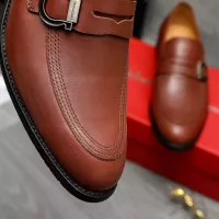 Cheap Salvatore Ferragamo Leather Shoes For Men #1380564 Replica Wholesale [$88.00 USD] [ITEM#1380564] on Replica Salvatore Ferragamo Leather Shoes
